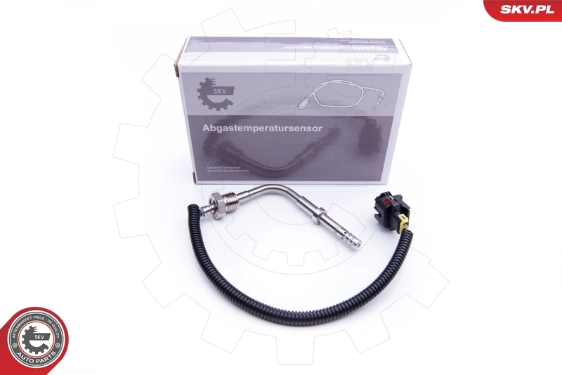 Sensor, exhaust gas temperature